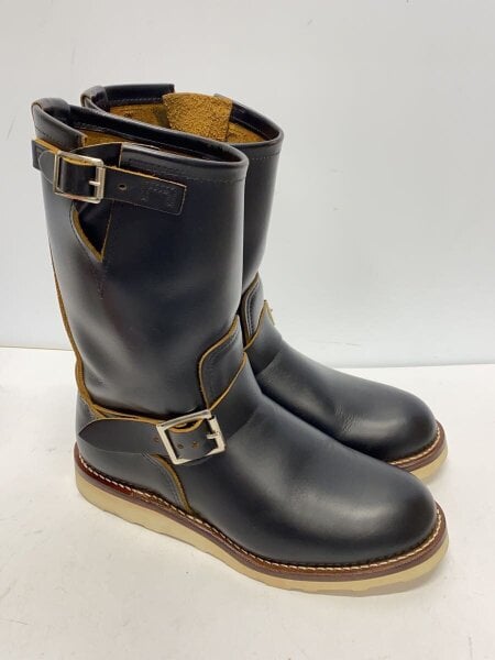 RED WING(レッドウィング) / エンジニアブーツ/茶芯/US7/ブラック/9266