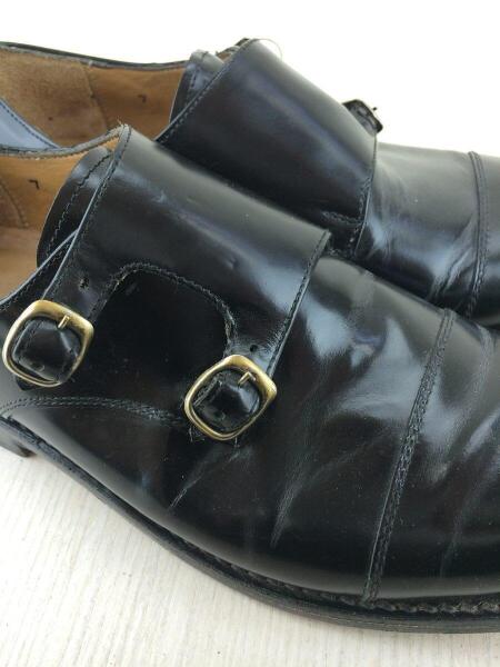 Caminando(カミナンド) / ダブルモンクストラップシューズ/US7/BLK