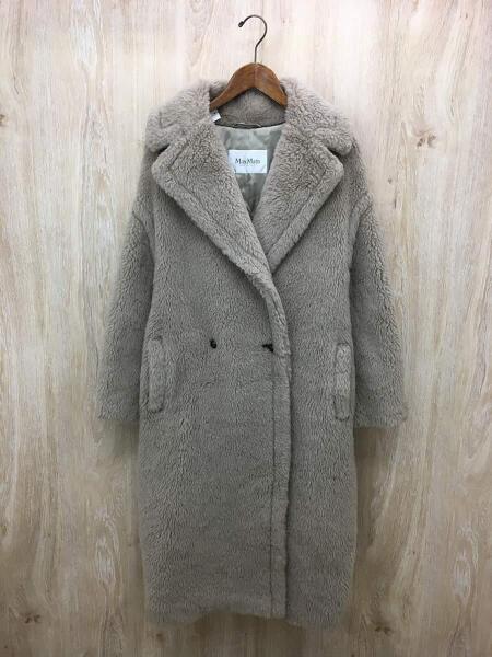 MAX MARA(マックスマーラ) / テディベアコート/アルパカ×ウール/白タグ