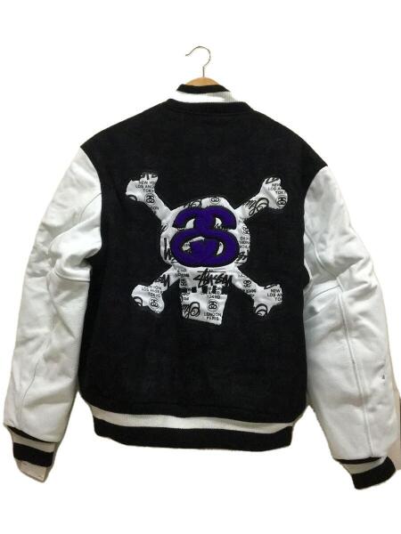 STUSSY(ステューシー) / WORLD TOUR VARSITY JACKET/スタジャン/XL