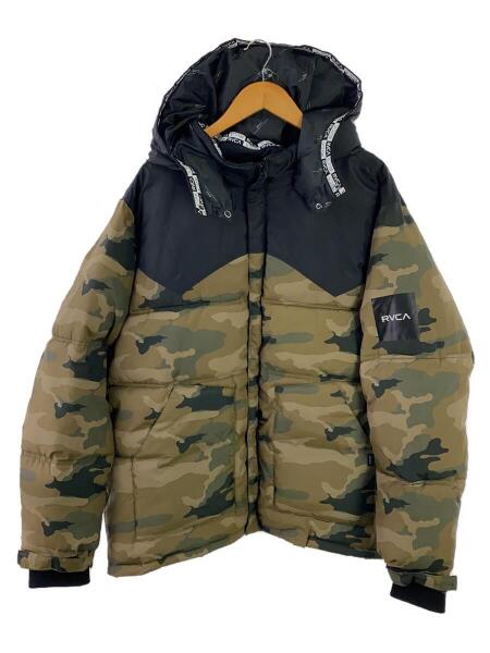 RVCA(ルーカ) / ダウンジャケット/XL/ポリエステル/カモフラ/BBO 42767
