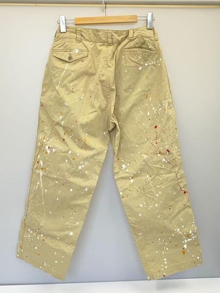 美品】MASTER&CO. マスターアンドコー チノ ペンキ加工 ベージュ 美品