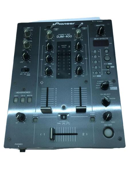 □□【電源AC付】Pioneer DJM-400 2チャンネルDJミキサー Pioneer DJM