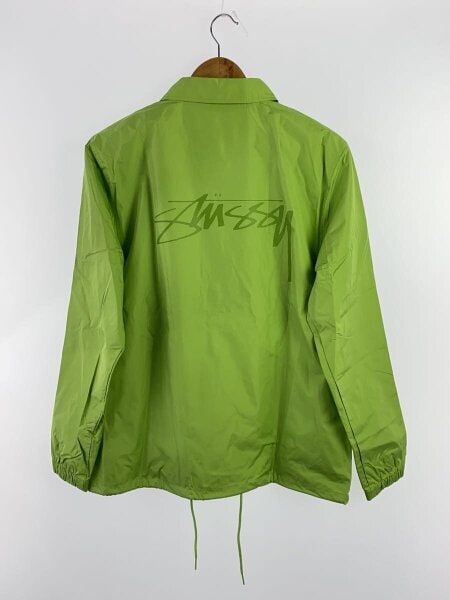 STUSSY(ステューシー) / コーチジャケット/S/ポリエステル/グリーン