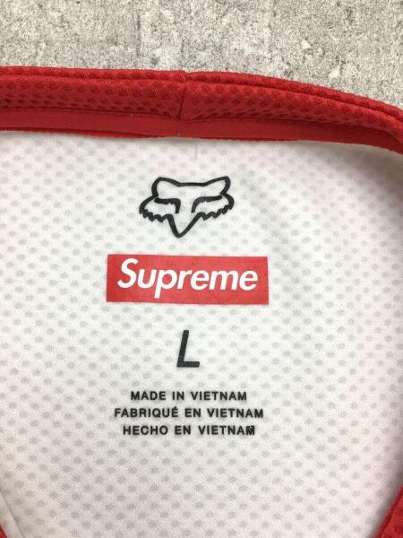 Supreme(シュプリーム) / 長袖シャツ/L/ポリエステル/ホワイト/キツネ