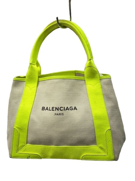 BALENCIAGA(バレンシアガ) / ネイビーカバス/ネオンイエロー/蛍光