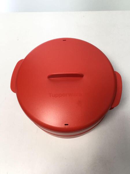 Tupperware(タッパーウェア) / 蒸し器/スチームイット/RED/2段 | 中古