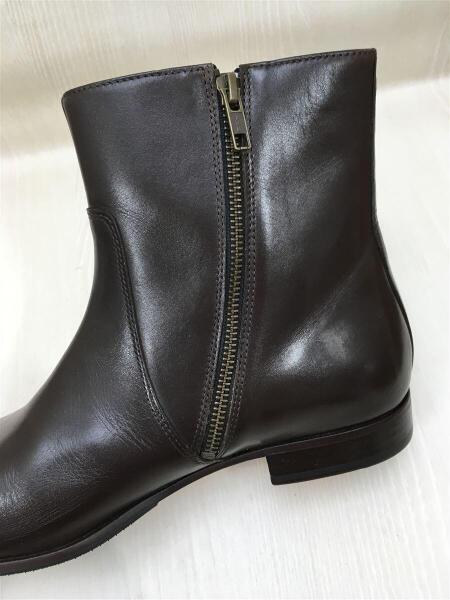 中古】APC アーペーセー サイドジップ ブーツ 黒 41 27cm A.P.C.