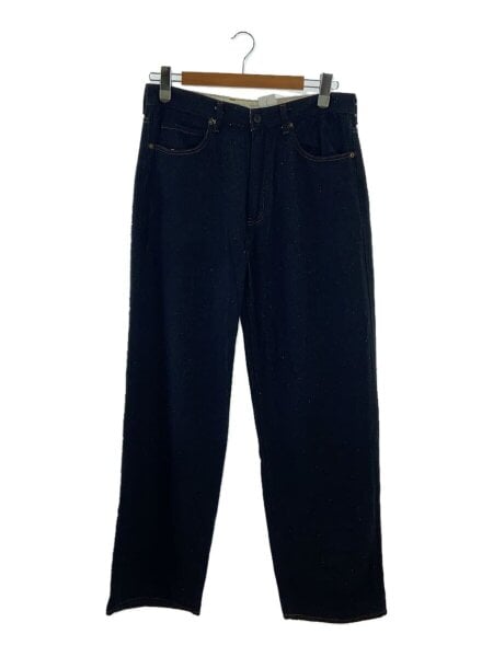 Cornier(コルニエ) / SILK NEP DENIM PANTS/ストレートパンツ/L/シルク