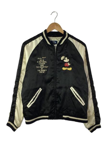 Disney(ディズニー) / スカジャン/M/ポリエステル/BLK/無地/両袖汚れ有