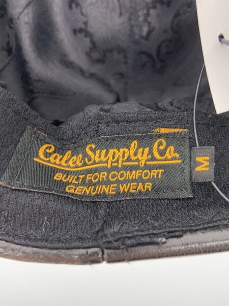 CALEE(キャリー) / キャスケット/M/レザー/BLK/メンズ | 中古品の販売