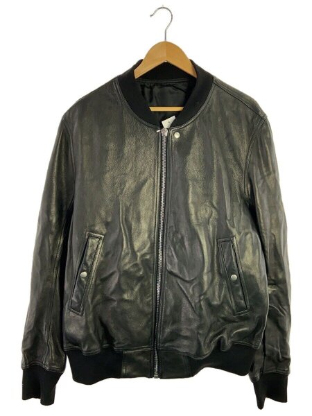 Rick Owens(リックオウエンス) / レザージャケット/ブルゾン/羊革/BLK