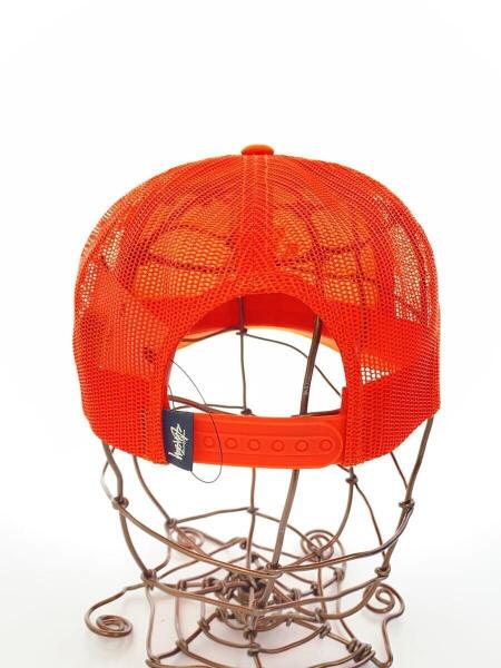 STUSSY(ステューシー) / メッシュキャップ/コットン/オレンジ/メンズ