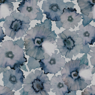 Bloom in Violet Grey on Japanese Paper Weave | Phillip Jeffries