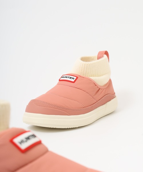 HUNTER | HUNTER IN/OUT イン/アウト カフ ニットブーツ パファー