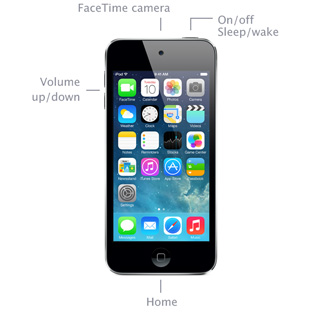 iPod touch 16GB (5th generation, Mid 2013) - Technical