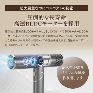 87saku ハナサク ヘアドライヤー【181001】ﾄﾞﾗｲﾔｰ 高性能ﾓｰﾀｰ ﾌﾟﾛ級