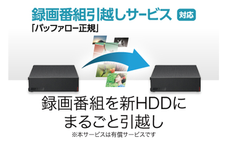 BUFFALO 外付けハードディスク 2TB 外付け HDD 録画用外付けHDD 録画用