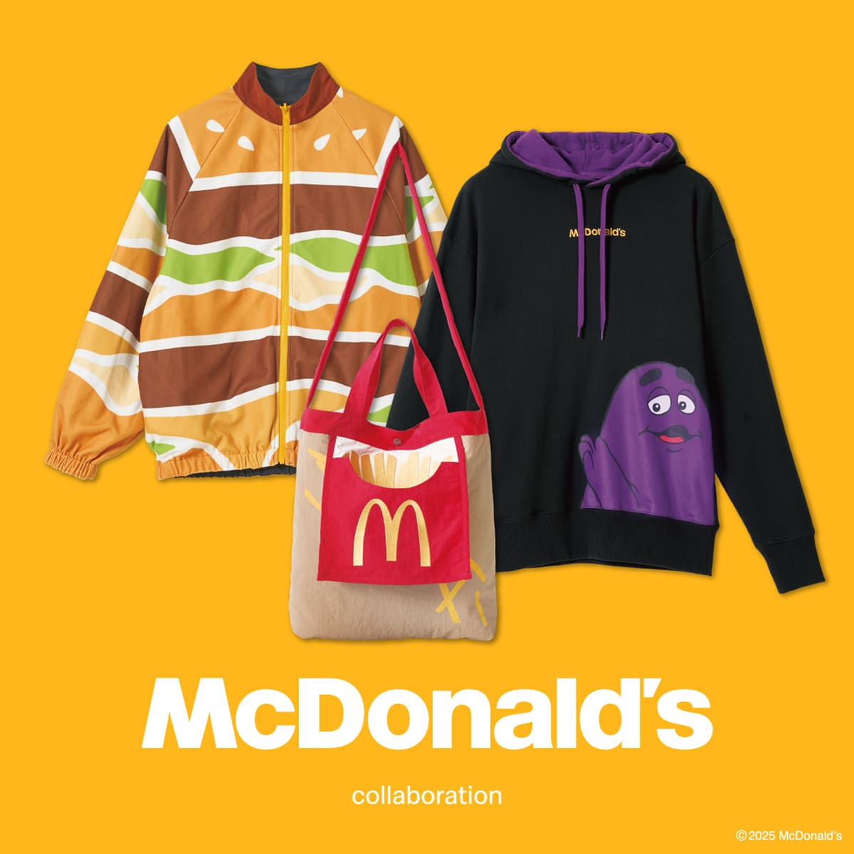 マクドナルド｜コラボレーション｜グラニフ(graniph)公式オンラインストア