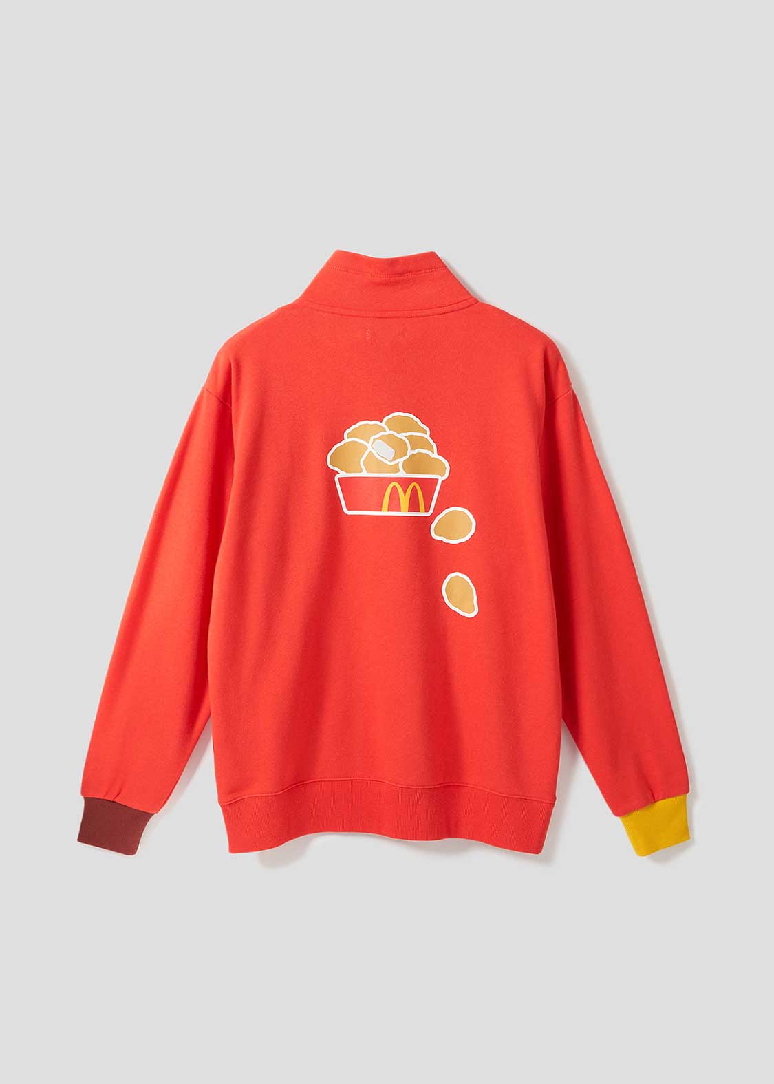 第4弾】チキンマックナゲット｜ハーフジップスウェット｜ユニセックス