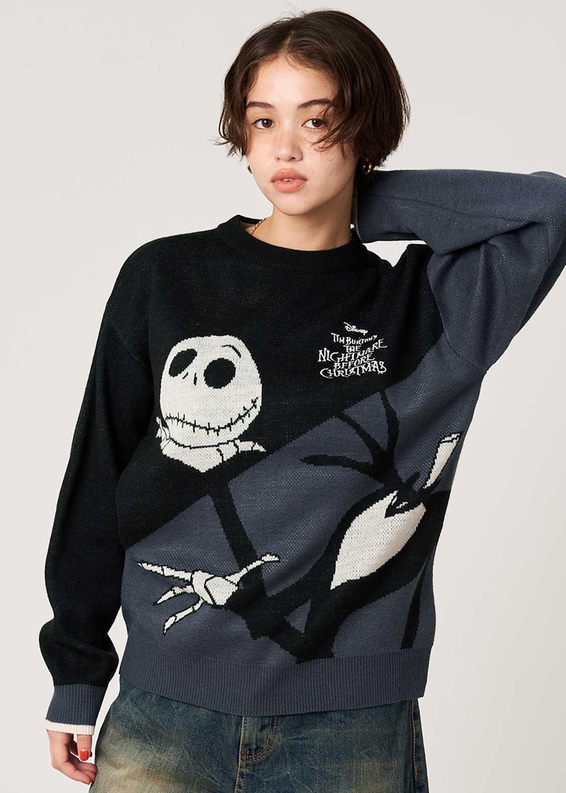 君のそばに｜ウォッシャブルジャカードニット｜ユニセックス｜グラニフ