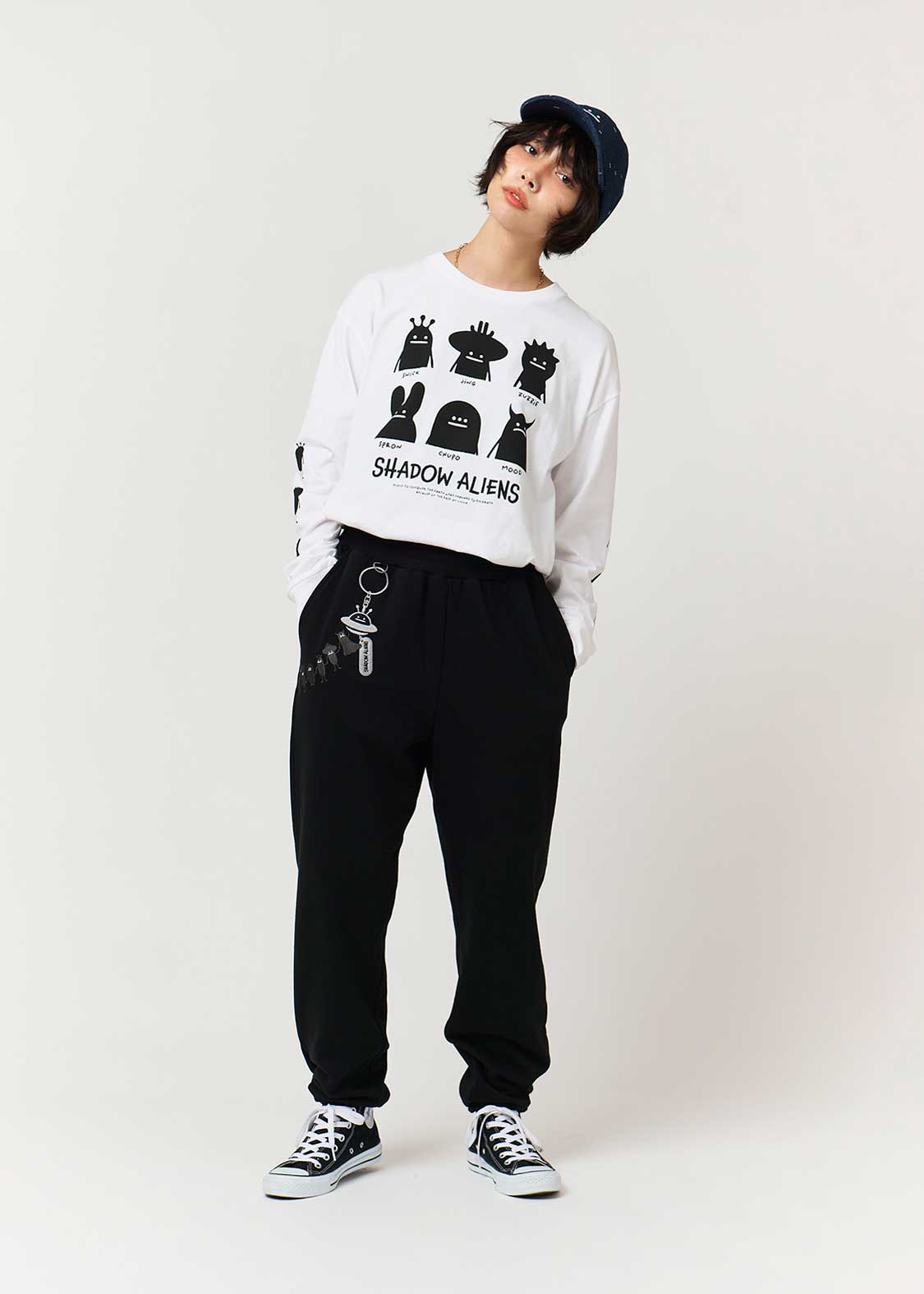 ビューティフルシャドーエイリアンズ｜パンツ｜ユニセックス｜グラニフ