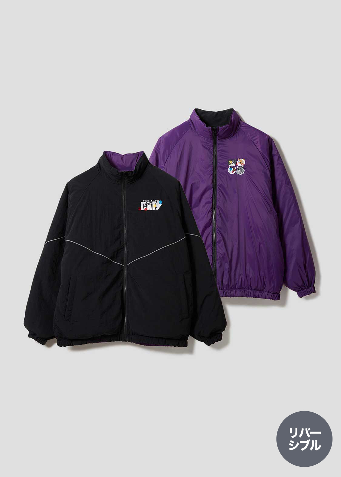 ザ フォーキャッツ バンド｜リバーシブルパデッドジャケット｜ユニ