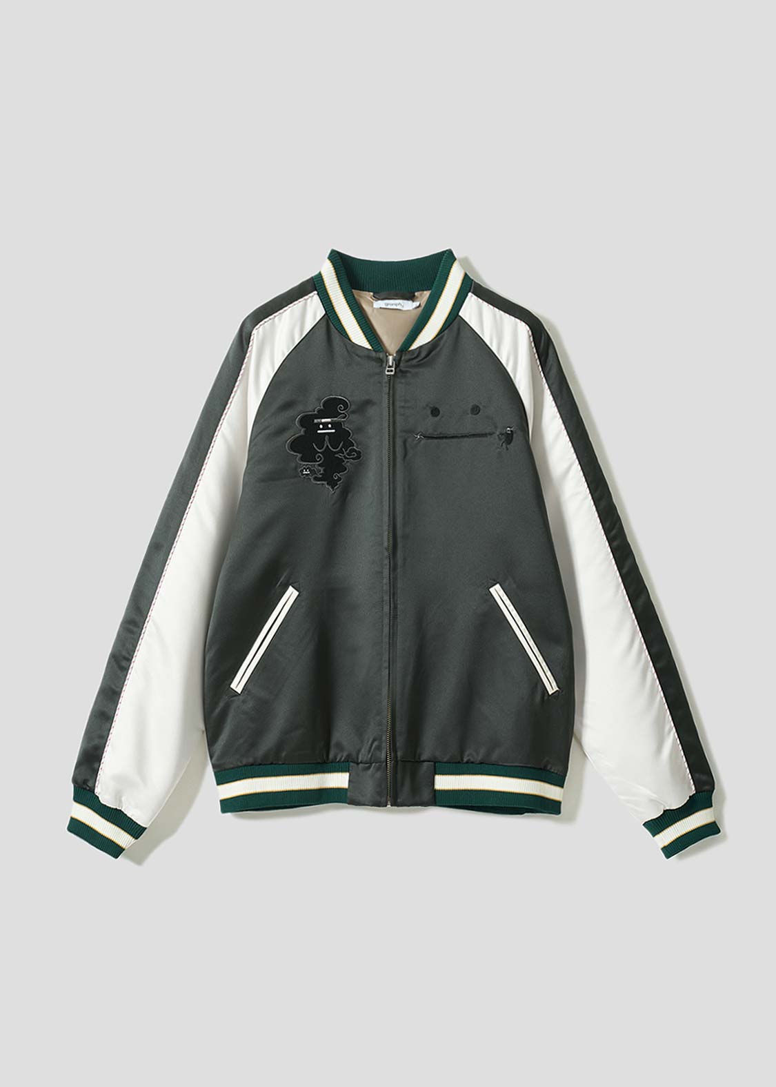 ビューティフルシャドーシノビ｜スカジャン｜ユニセックス｜グラニフ