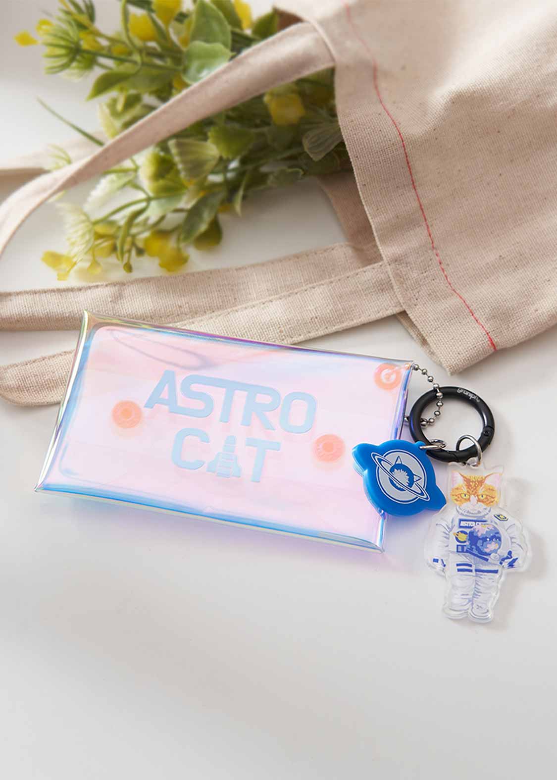 アストロキャット｜アクリルキーチェーン&カードケース｜ユニセックス