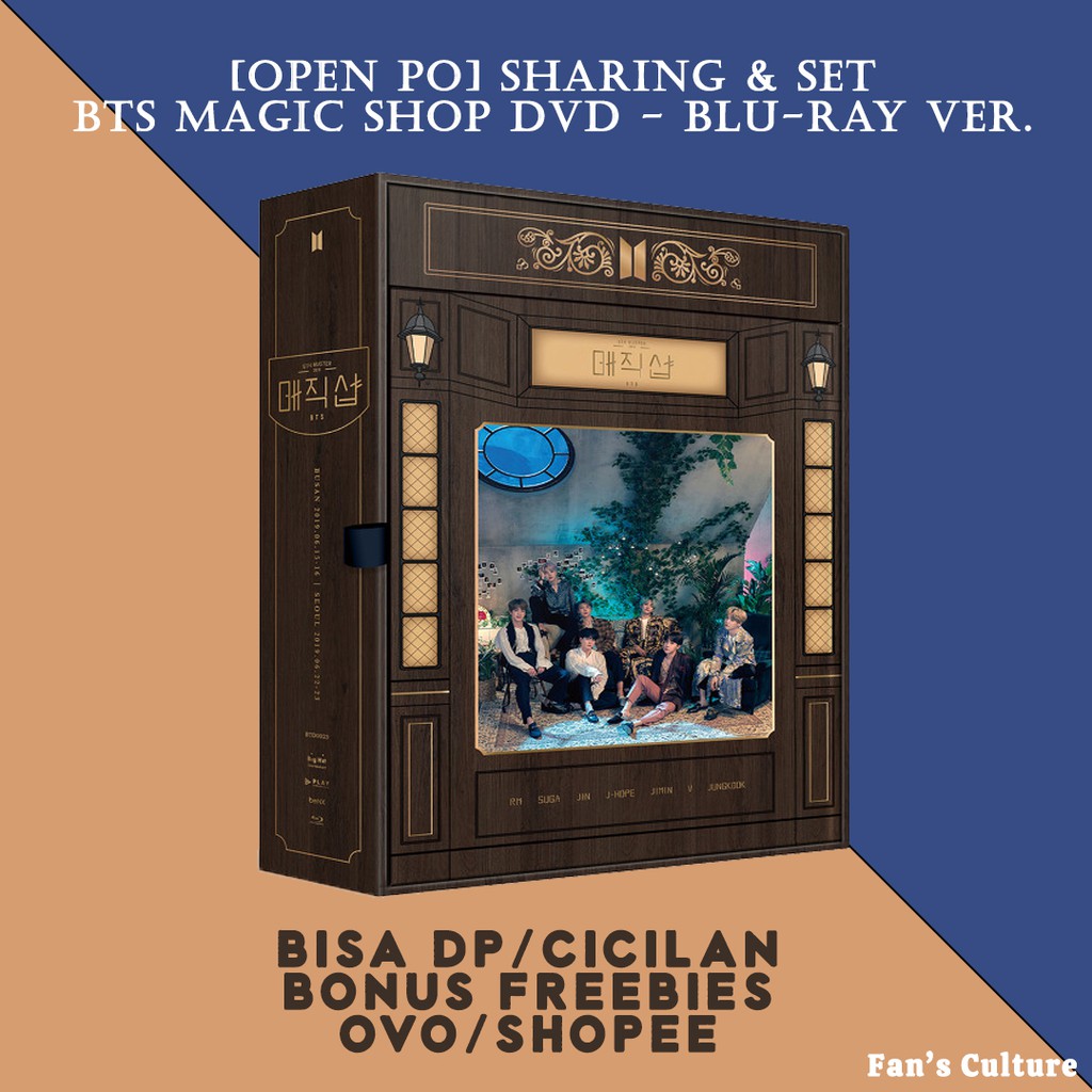 BTS magic shop マジックショップ 釜山 ソウル Blu-ray BTS magic shop