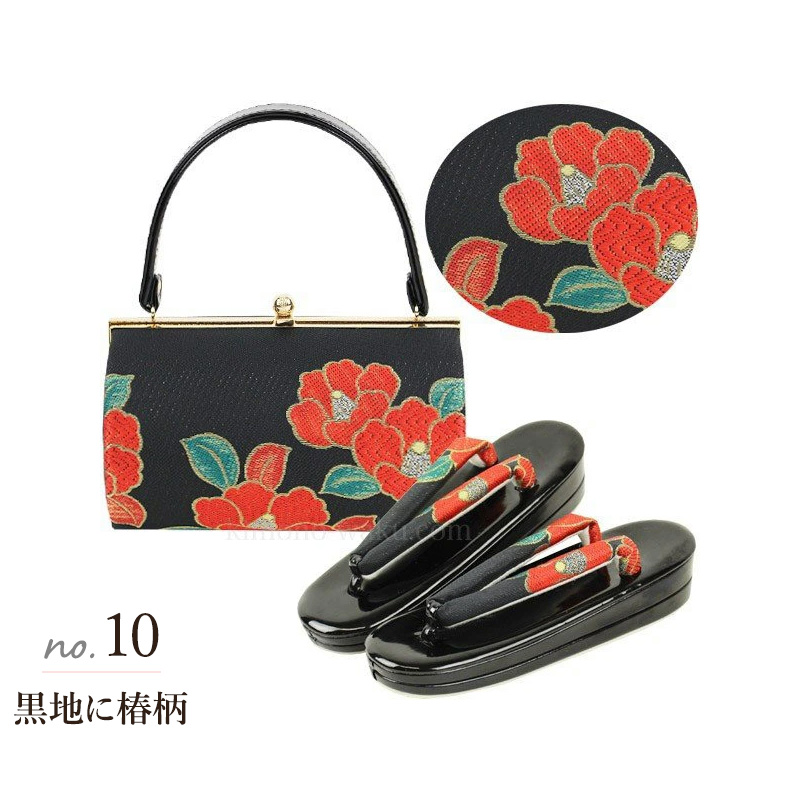 振袖用・帯地 草履バッグセット M/Lサイズ 全11種類 | 着物通販店 枠