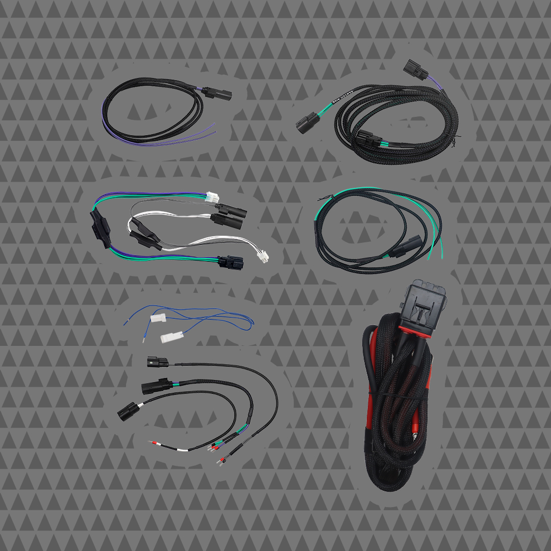 Buy HDFLXPRO4K FLX 4 CH AMP HD PLUG-N-PLAY HARNESS KIT w/ 4 AWG