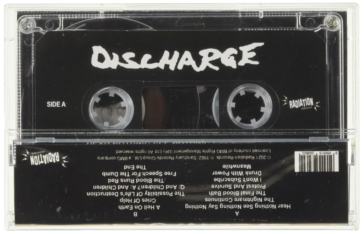 DISCHARGE – Hear Nothing See Nothing Say Nothing Cassette – CITY NOISE