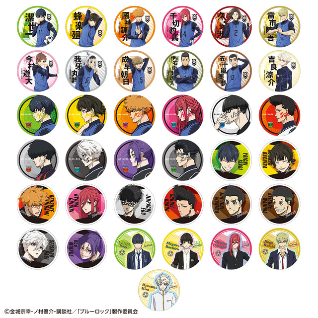 秋アニメ「ブルーロック」潔、蜂楽、千切、絵心ら20キャラクターを
