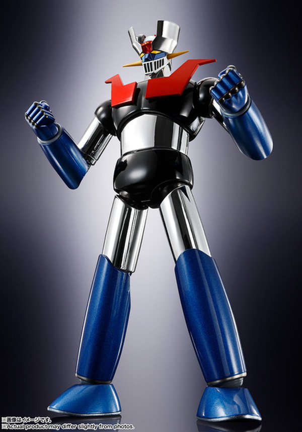 マジンガーZのボディが輝く！メッキ仕上げされた限定版フィギュアが