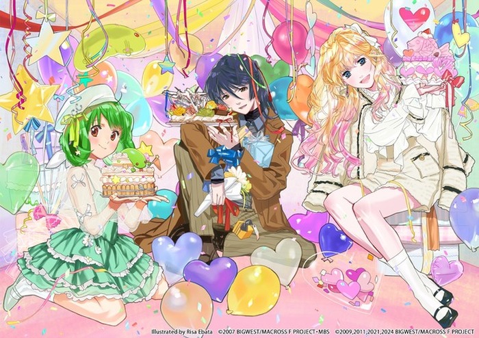 マクロスF」オールタイムベストアルバム発売決定♪ シェリル、ランカ