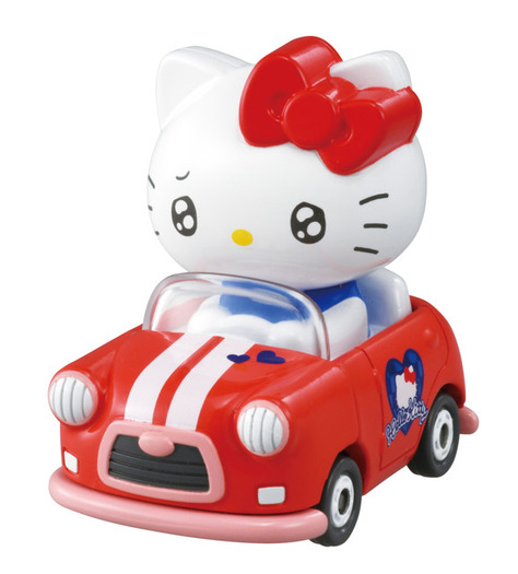 シナモロール、ハローキティ、サンリオキャラが「トミカ」になった