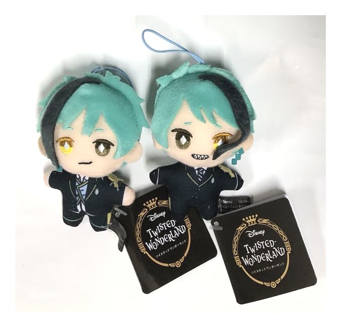 ツイステ ツイステ 寮服 ちびぐるみ アズール フロイド ジェイド