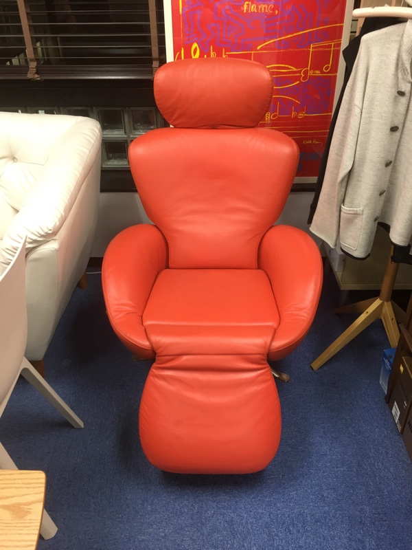 Cassina/カッシーナ リクライニングチェア 本革のクリーニングや塗装