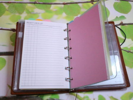 トラベラーズノート(TRAVELER'S NOTEBOOK)を簡単にシステム手帳化