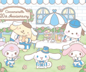 シナモロール20周年記念！おそろいの耳がかわいい♡サンリオ