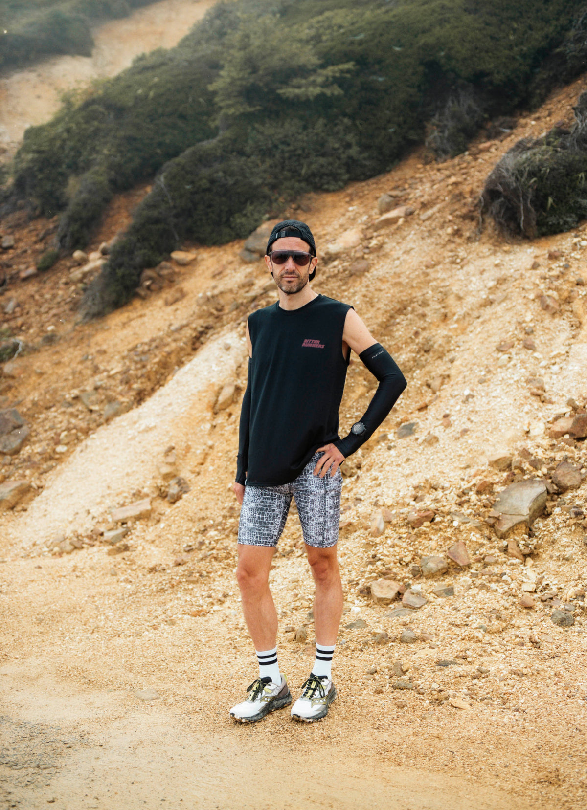 CROCODILE 10 POCKETS SHORT LEGGINGS（MEN）