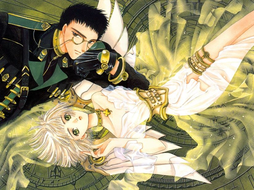 CLAMP ジュエリー缶バッジ CLOVER CLAMP ジュエリー缶バッジ CLOVER