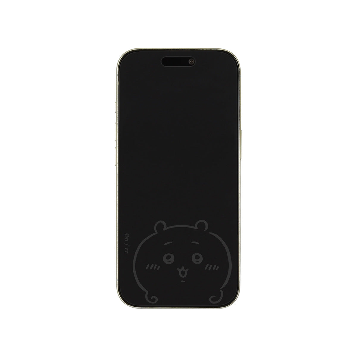ちいかわ iPhone 16Pro対応 ガラススクリーンプロテクター（ちいかわ