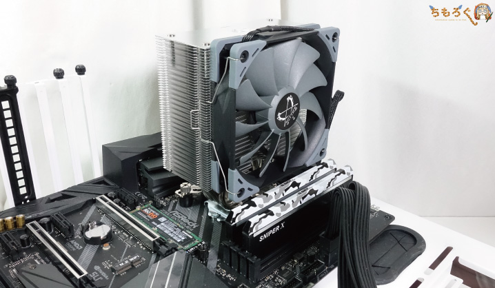 超人気CPUクーラー「虎徹Mark II」をレビュー：3000円の冷却性能を検証