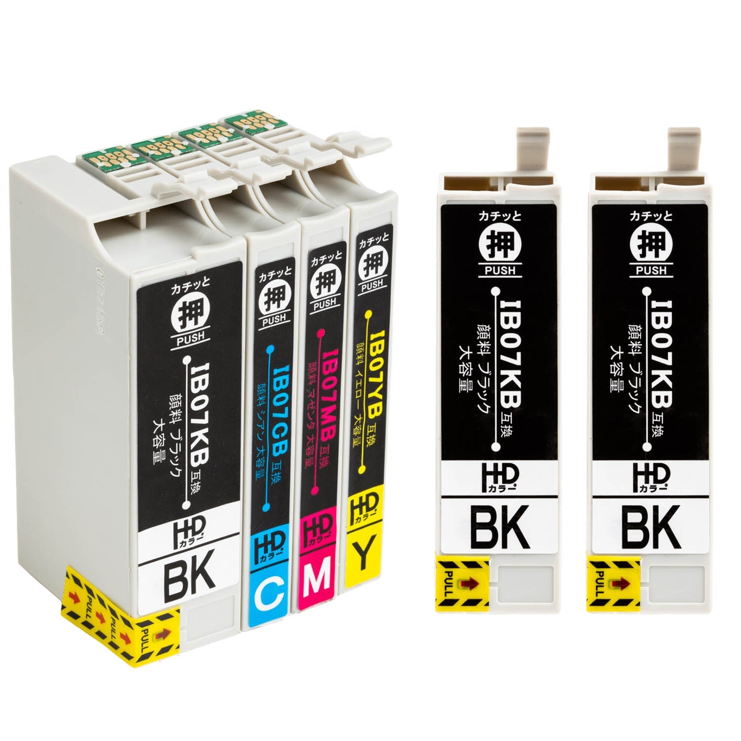 IB07CL4B 互換インク 4色セット 大容量｜インクのチップス本店