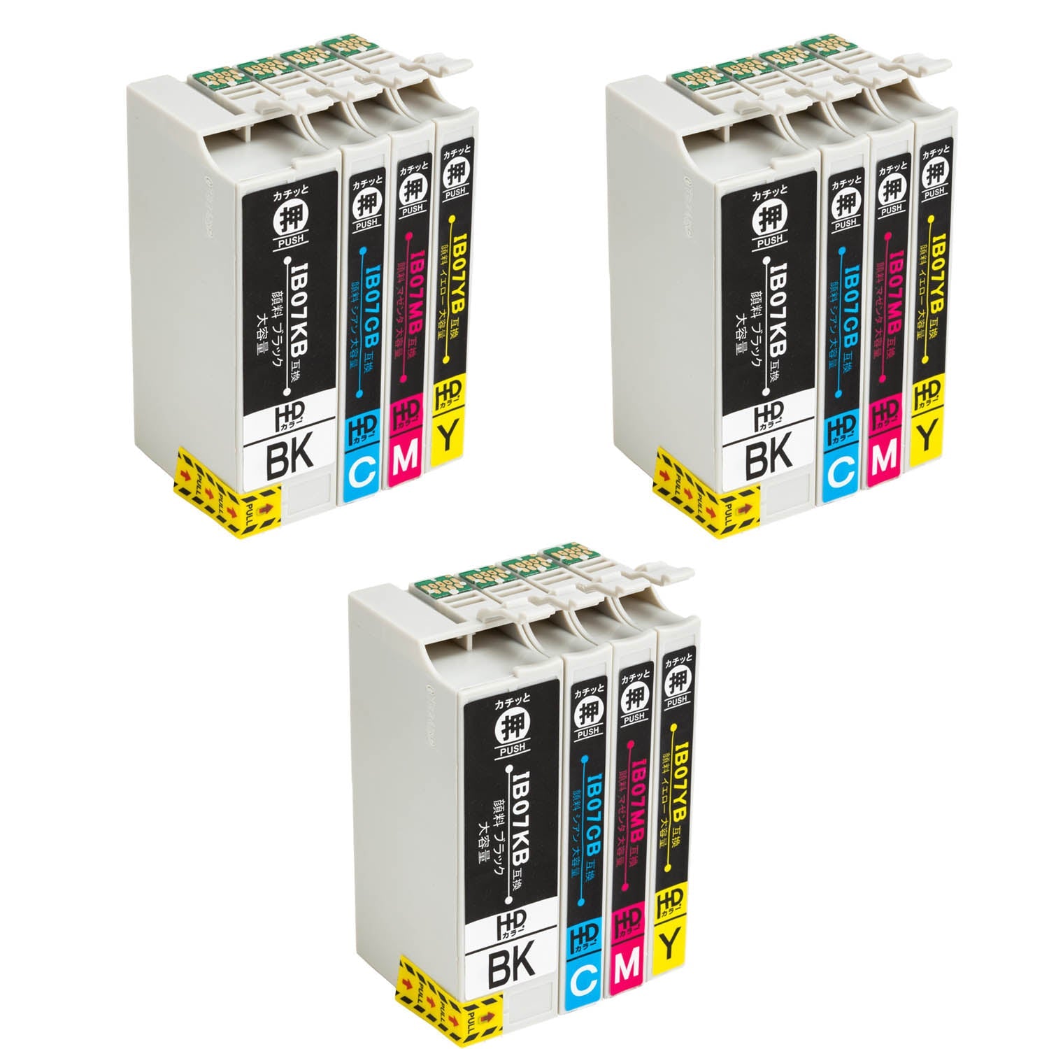 IB07CL4B 互換インク 4色セット 大容量｜インクのチップス本店