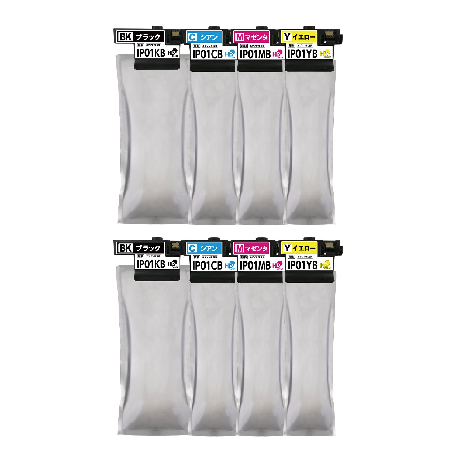 エプソン用 IP01 互換インクパック 4色セット 大容量