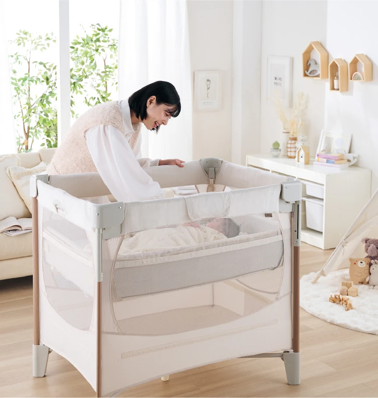 Aprica 】アップリカ ココネル エアープラスAB【 ベビーベッド