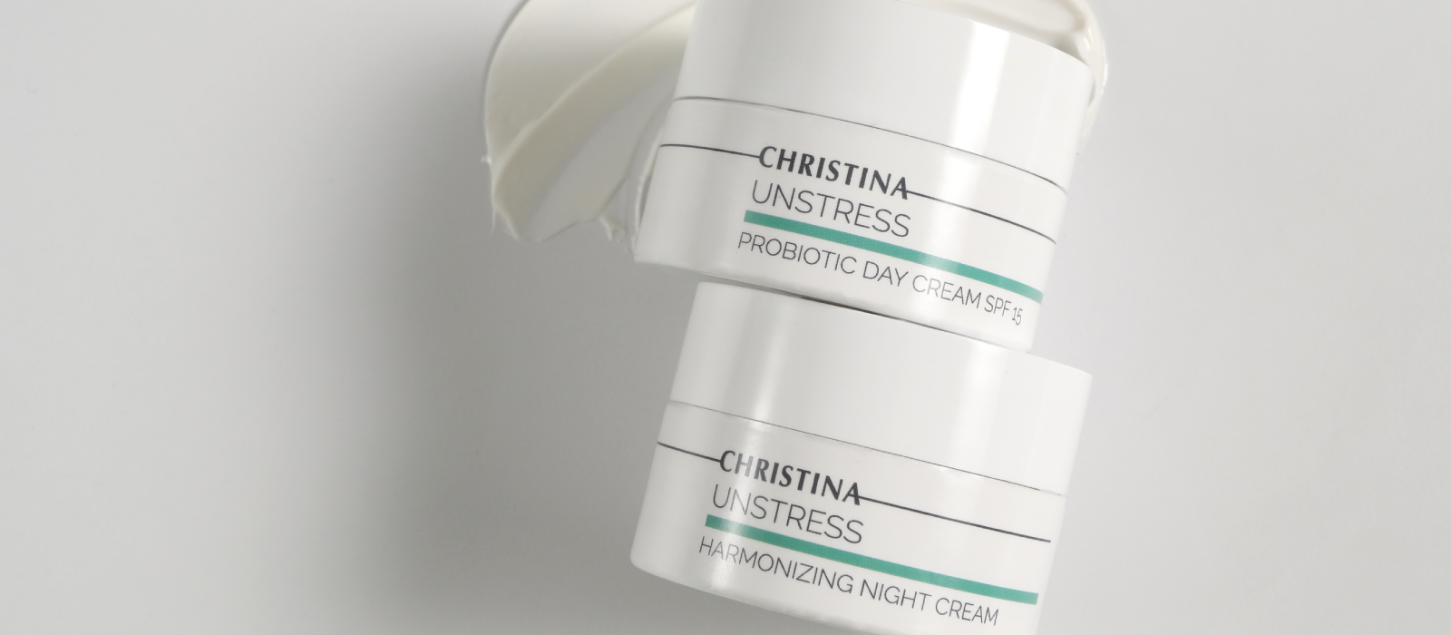 アイケア UNSTRESS PROBIOTIC EYE & NECK DAY CREAM Unstress